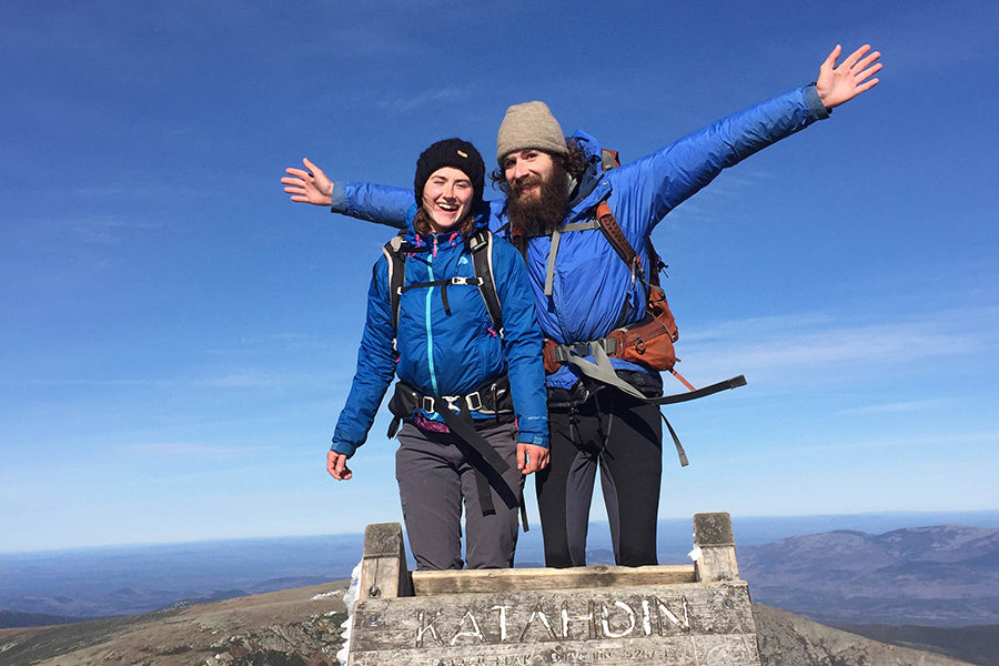 Mount Katahdin, the end of the Appalachian Trail.