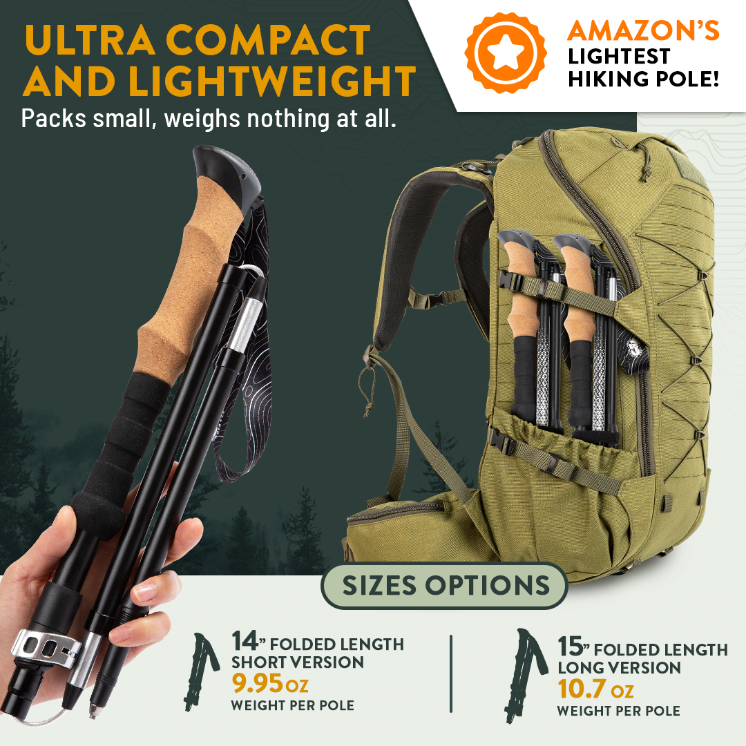 Z-Style Folding Trekking Poles