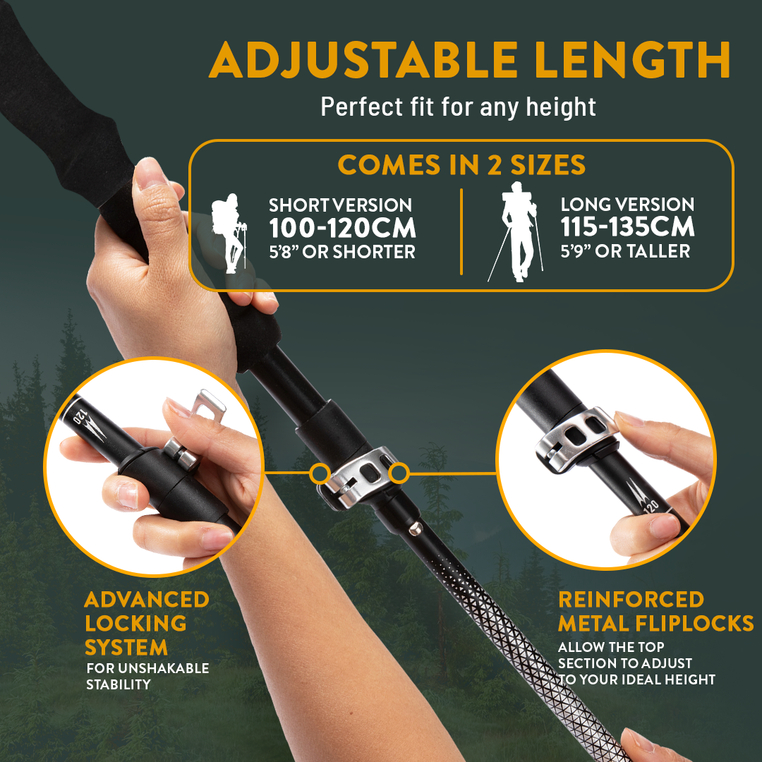 Z-Style Folding Trekking Poles