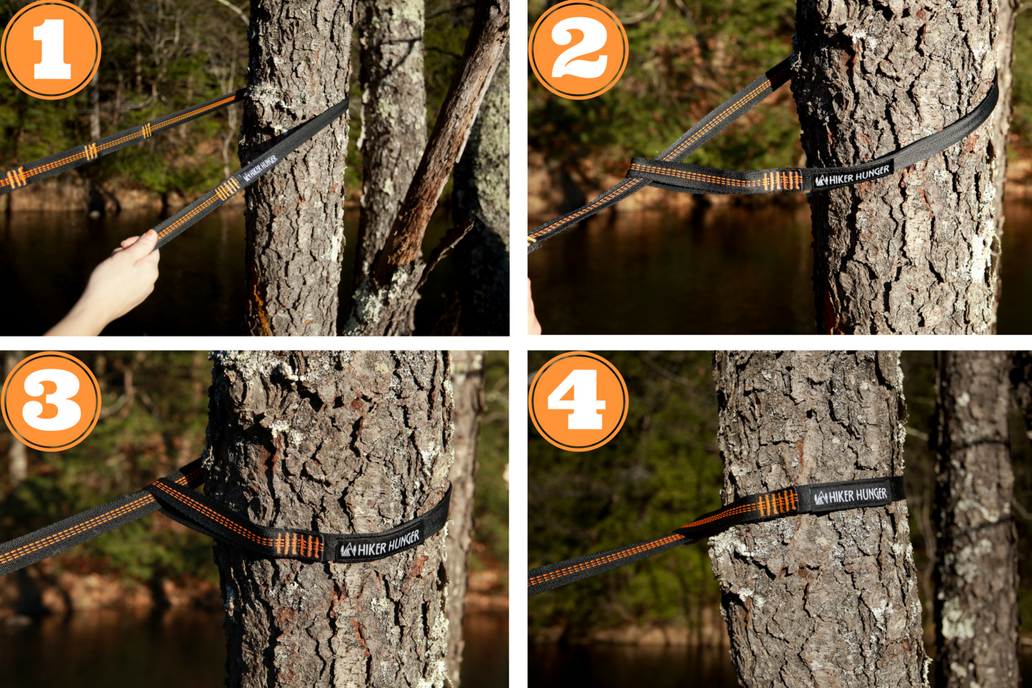 Tree-Friendly Hammock Straps | Hiker Hunger Outfitters - Best Hiking Gear!