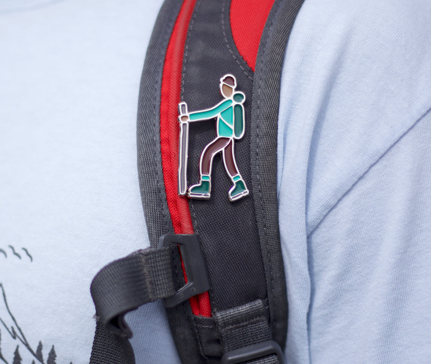 Take a Hike Enamel Pin