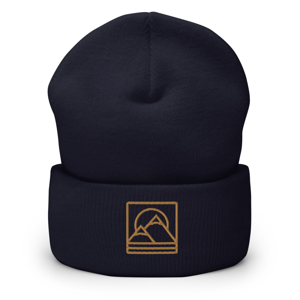 Cuffed Beanie | Navy Blue | Hiker Hunger Outfitters - Best Hiking Gear!